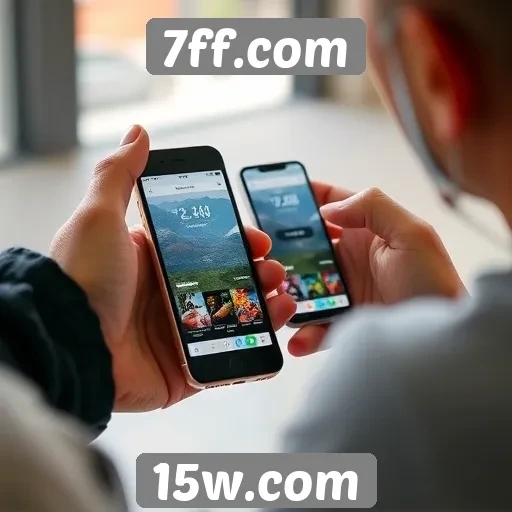 Experiência do usuário no 7ff.com em dispositivos móveis